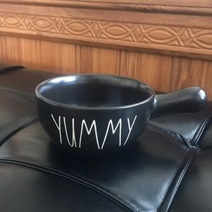 Rae Dunn Yummy soup bowl   NWT  HTF!